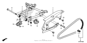 CRF110F Маятник