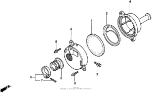 Z50R Воздушный фильтр