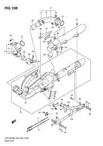 VZR1800 Muffler comp