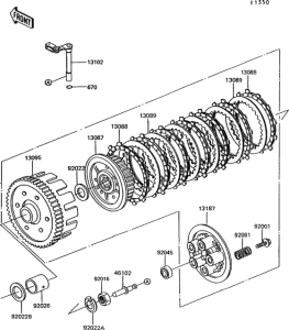 EX305 Сцепление