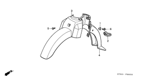 PK50 Переднее крыло