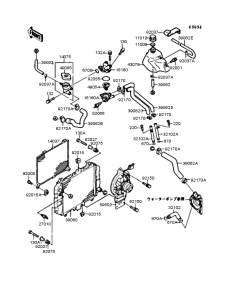 EX400 Радиатор