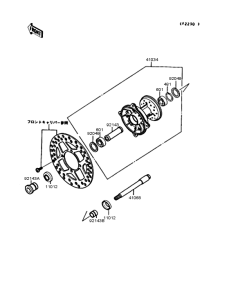  Переднее колесо