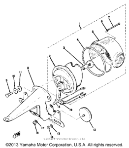 GTMXC Задний фонарь