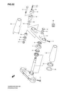 VL800 Траверса нижняя