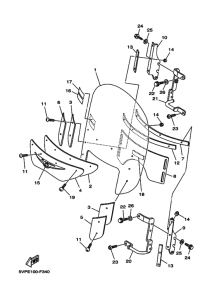 XV1700ATS XV17ATSZ Cowling comp