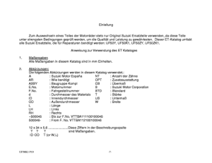 UF50 Catalog preface