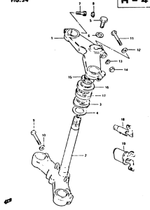 XN85 Траверса нижняя