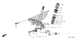CRF70F Траверса нижняя