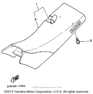 BW350T Сиденье