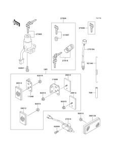  Замок зажигания