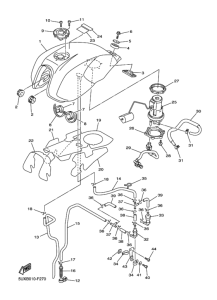 XJR1300 フユエルタンク