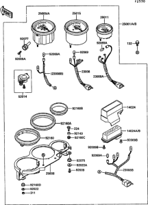 KR250 Приборы