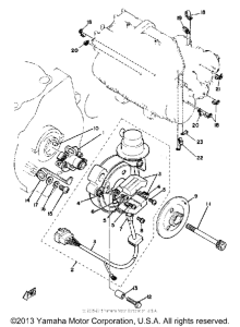 XS1100SG Pick up coil-govenor