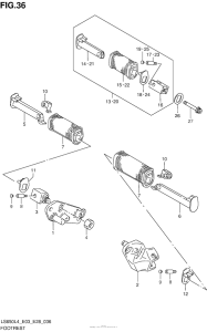 LS650 Подножки