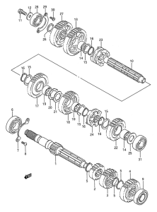 VS1400 Трансмиссия