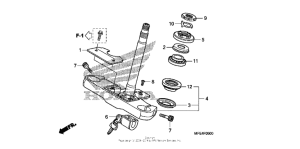 VT750C2 Траверса нижняя