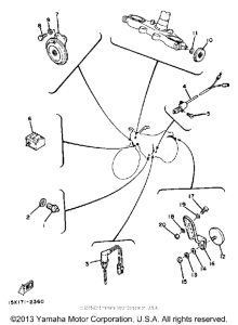 XT200J Электрика
