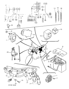 XJ600N Электрика 1