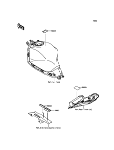 EX650 Лейбл предостережения