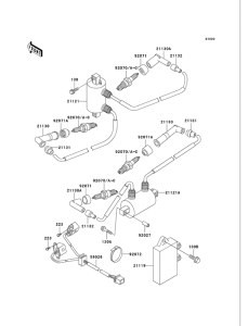 VN750 Система зажигания