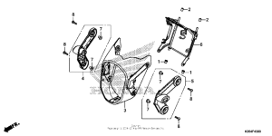 MSX125 Kрышка фары