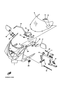 TZR250RSP ｶｳﾘﾝｸﾞ 1