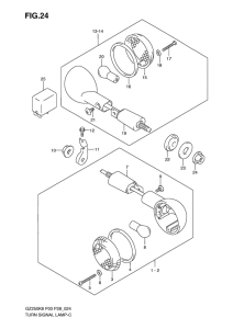 GZ250 Поворотники