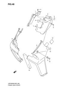 VZR1800 Frame head cover