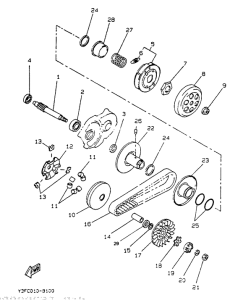 CW50 Сцепление