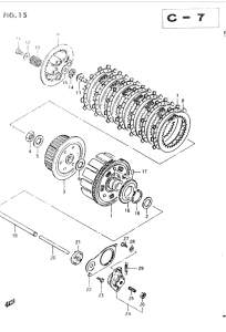 GSX400 Бендикс