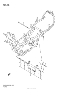 AN400 (ABS) Рама
