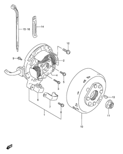 RMX250 Зажигание