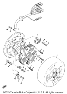 DT1MX Flywheel magneto
