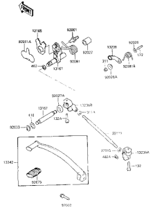 EN450 Переключатель передач