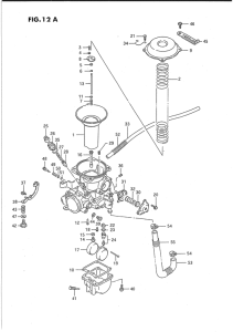 VS1400 Carburetor assy