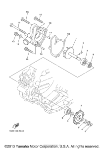 YZ125D2 Водяной насос