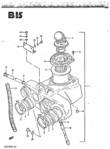 GSX750 Воздухоочиститель