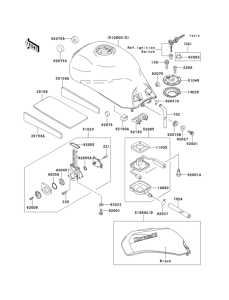 ZX1100 Fuel tank(1 / 2)