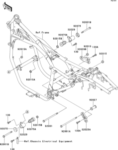 ZL600 Рама ,крепежные детали
