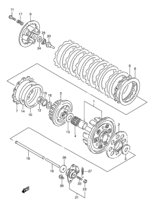 GSX750 Бендикс