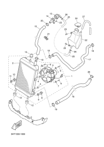 XQ150 Radiator. hose