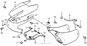 MT125 Обтекатели