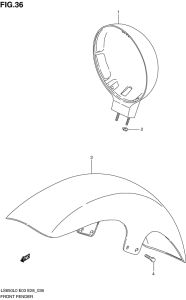 LS650 Переднее крыло