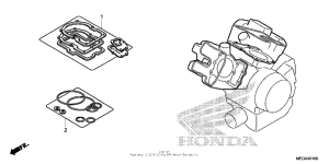 VT750CA Комплекты прокладок
