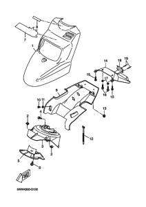CW50 Переднее крыло