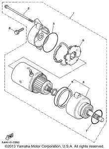 XV1100L Стартер