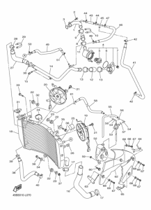 YZF-R1 Радиатор и шланг