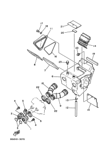 XT350'88 Впускная система