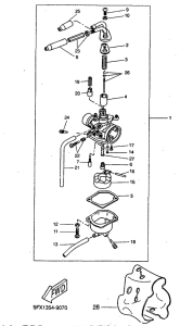 CW50RS Карбюратор